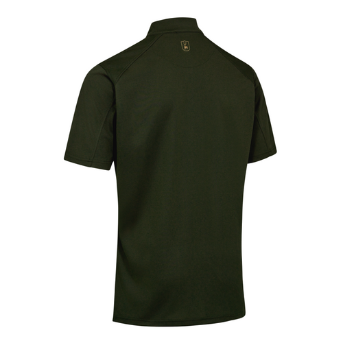 Deerhunter men's Climate 1/2 zip t-shirt 8805 in Forest Ember 367.
