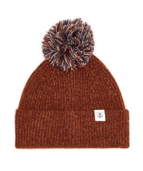 Lighthouse Ladies Hannah Bobble Hat in Rust