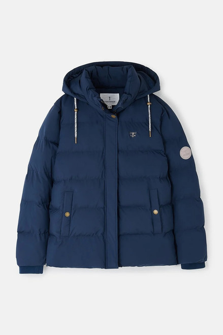 Lighthouse Ladies Margot Padded Coat in navy, women's padded jacket
