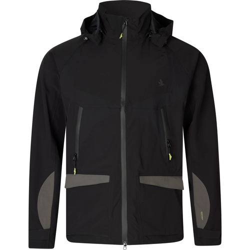 Seeland Dog Active Jacket in meteorite, men's stretch fabric waterproof dog sports jacket