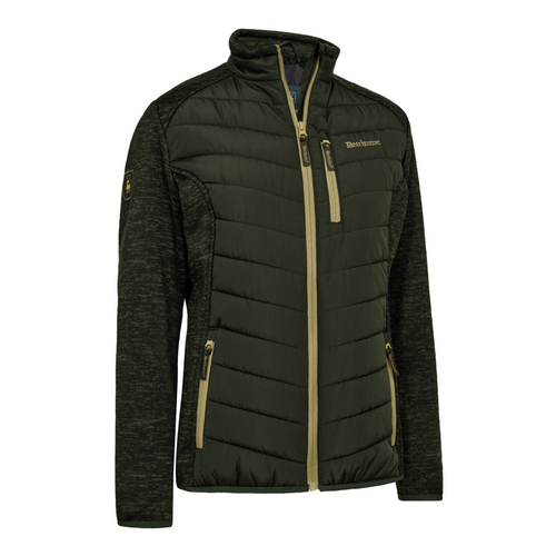 Deerhunter Lady Moor Padded Jacket in green, women's quilted country jacket