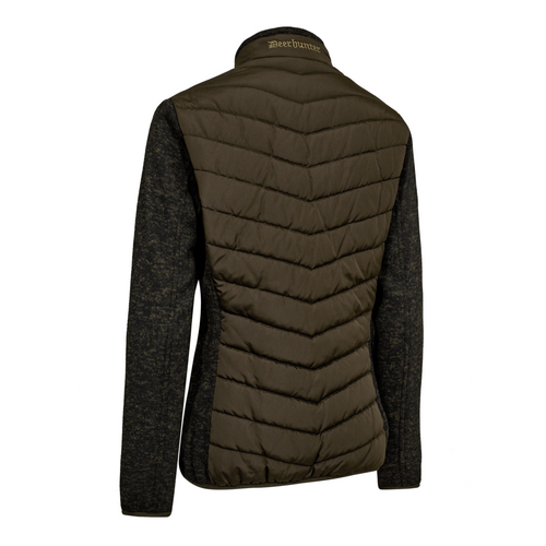 Deerhunter Lady Moor Padded Jacket in brown, women's quilted country jacket