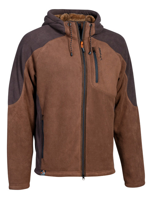 Verney Carron Men's Buffalo Fleece Jacket, men's hooded fleece jacket
