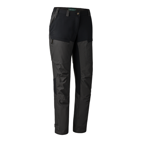 Deerhunter Lady Ann Trousers with Membrane, women's waterproof shooting trousers in black