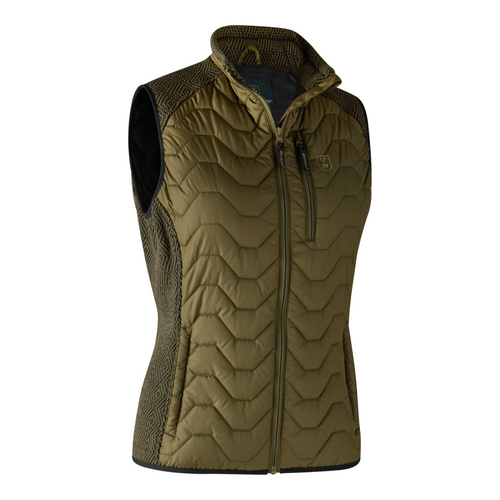 Deerhunter Lady Beth Padded Waistcoat, women's quilted country gilet