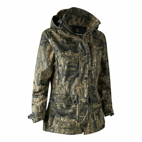 Deerhunter Lady Gabby jacket in camouflage, women's waterproof and breathable shooting jacket