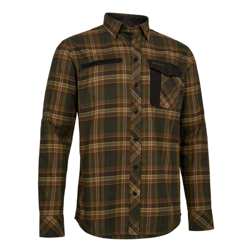 Deerhunter Bennett Shirt, men's cotton country check shirt