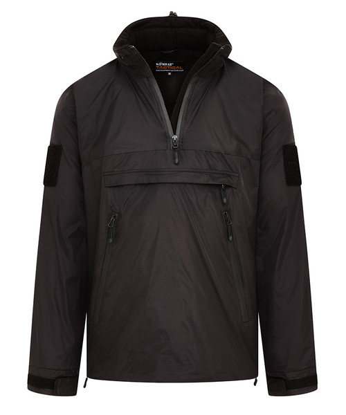 Kombat UK Thor PCS Tactical Smock in Black, men's lightweight and water repellent smock