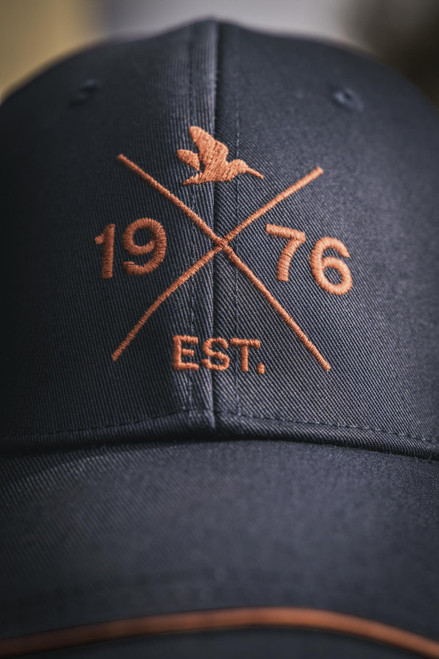 Seeland Skeet Cap in Dark Sapphire limited edition, baseball style hat for shooting
