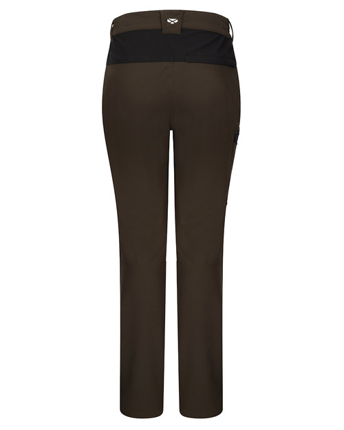 Hoggs of Fife Green King Active Utility Trousers in green and black, men's lightweight stretch trousers