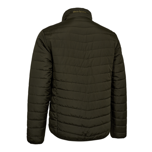 Deerhunter Moor Fully Padded Jacket in green, men's padded country jacket