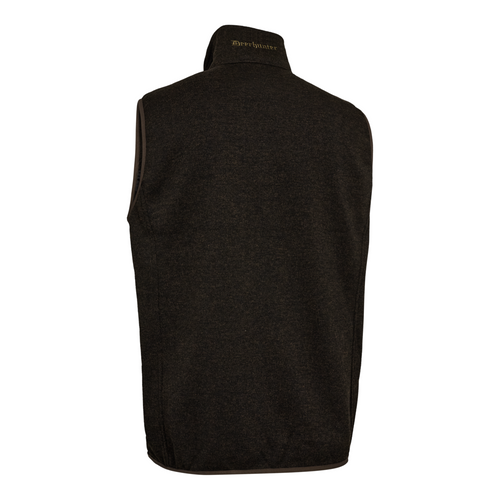 Deerhunter Moor Knitted Waistcoat in brown, men's country knitted gilet