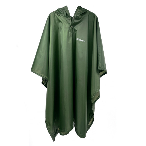 Grisport Adults Rain Poncho in green