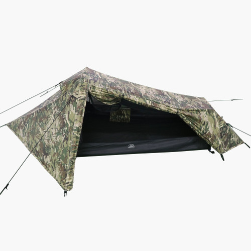 Highlander Blackthorn 1+ Gen2 One Person Tent in HMTC Camouflage