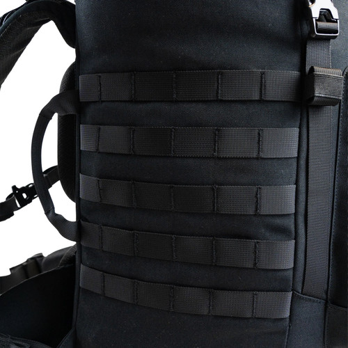 Highlander Pinnacle Rucksack in Black, 50 litre.