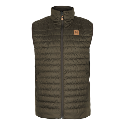Harkila Kalix HSP Waistcoat in Willow Green/Shadow Brown.