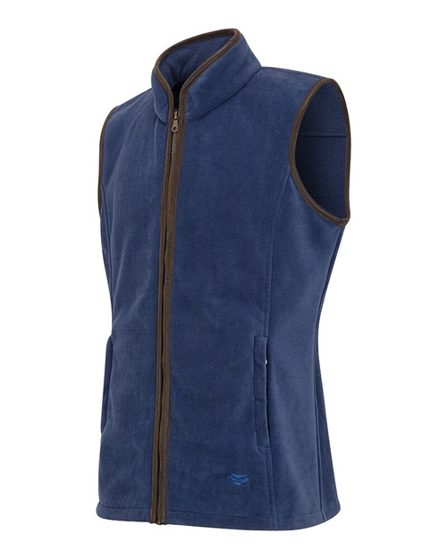 Hoggs of Fife Ladies Stenton Technical Fleece Gilet, women's country fleece waistcoat
