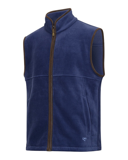Hoggs of Fife Stenton Technical Fleece Gilet, men's country fleece waistcoat