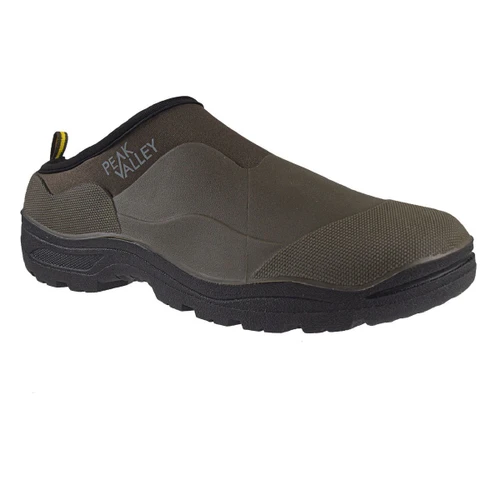 Peak Valley Neoprene Garden Shoes, unisex rubber clogs in green