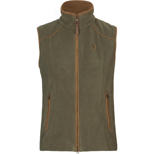 Harkila Lady Sandhem 200 Waistcoat in Grape Leaf, women's country fleece gilet