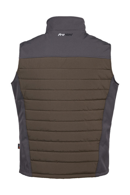 Pro Hunt Setter Vest, men's padded gilet with softshell shoulders