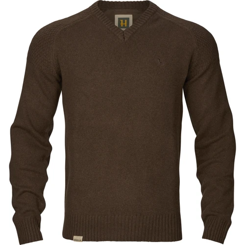 Harkila Vincent Merino V Neck Pullover, men's merino wool lightweight country jumper