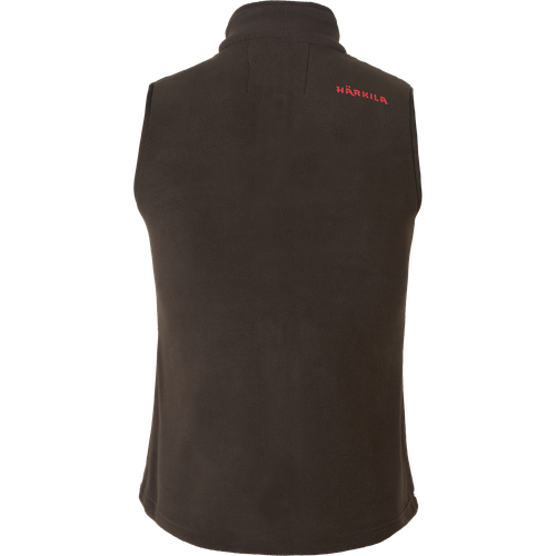 Harkila Ladies Aspire Fleece Waistcoat, women's country fleece gilet in brown