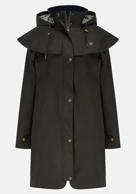 Lighthouse ladies Outrider 3/4 length waterproof coat, women's longer style waterproof jacket