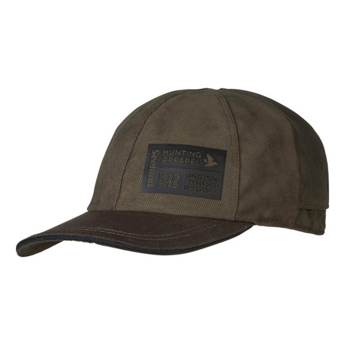 Seeland Ultimo Cap in brown, unisex waterproof country hat with drop down ear warmers