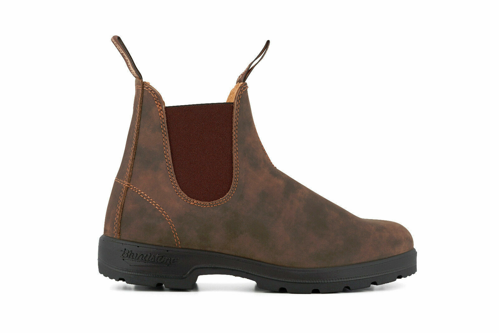 Blundstone 585 サイドゴアブーツ Rustic Brown UK4 Blundstone 585 Boots Rustic Brown Leather - lakelandcountry