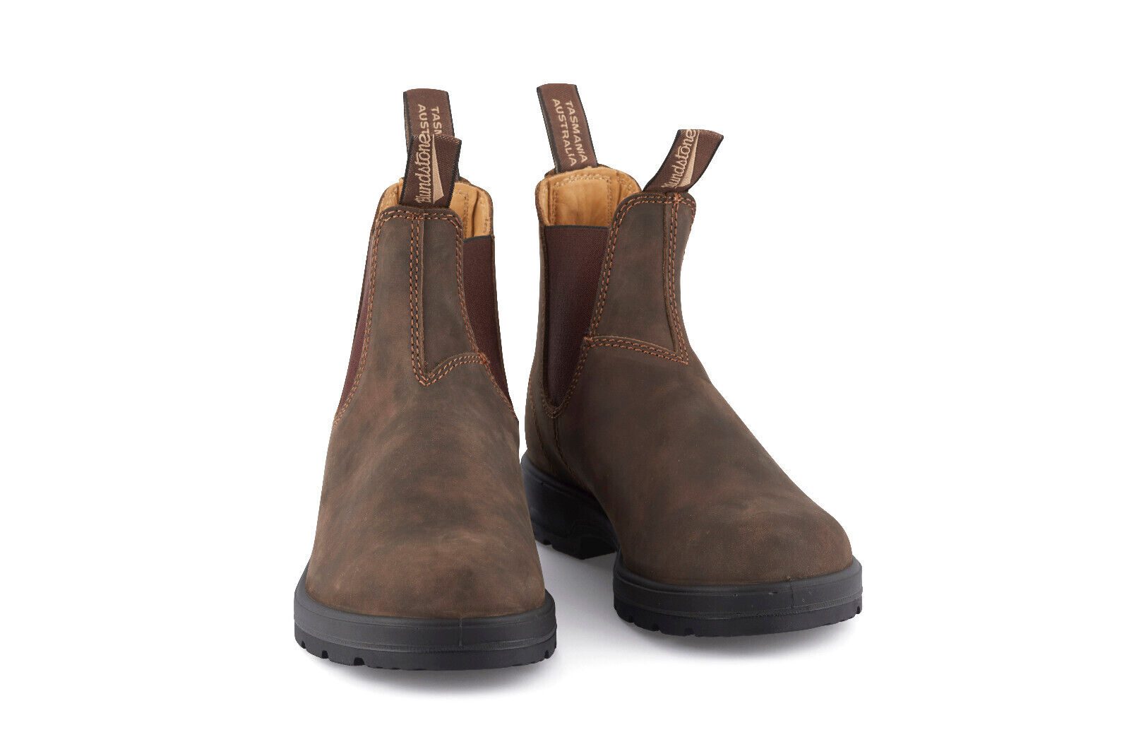 Blundstone 585 Boots Rustic Brown Leather - lakelandcountry