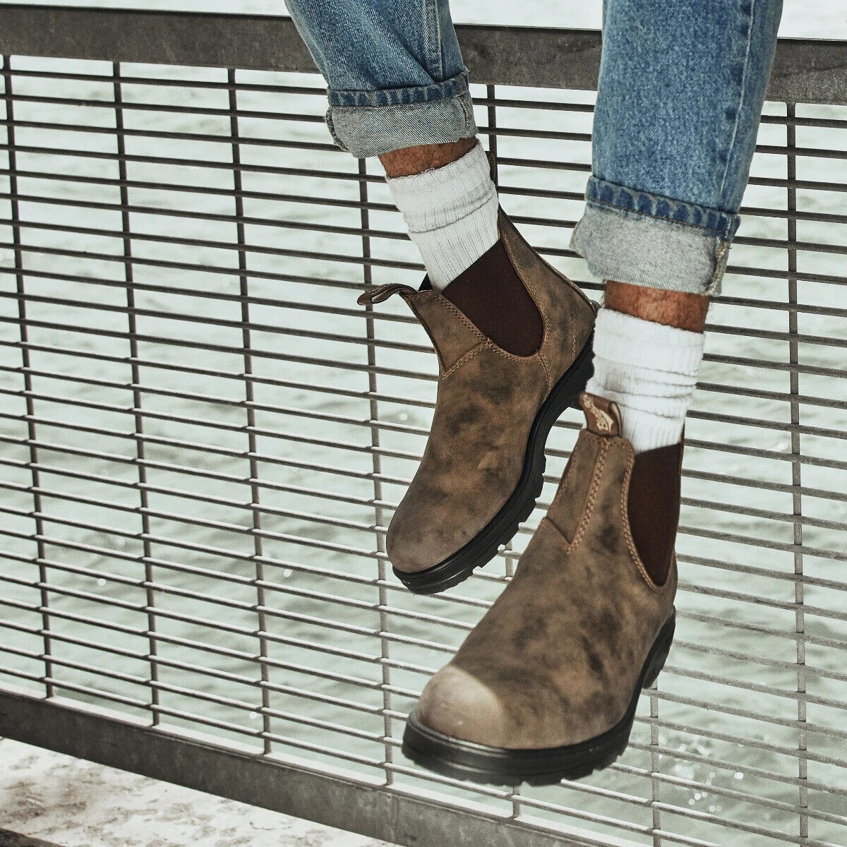 Blundstone 585 Boots Rustic Brown Leather - lakelandcountry