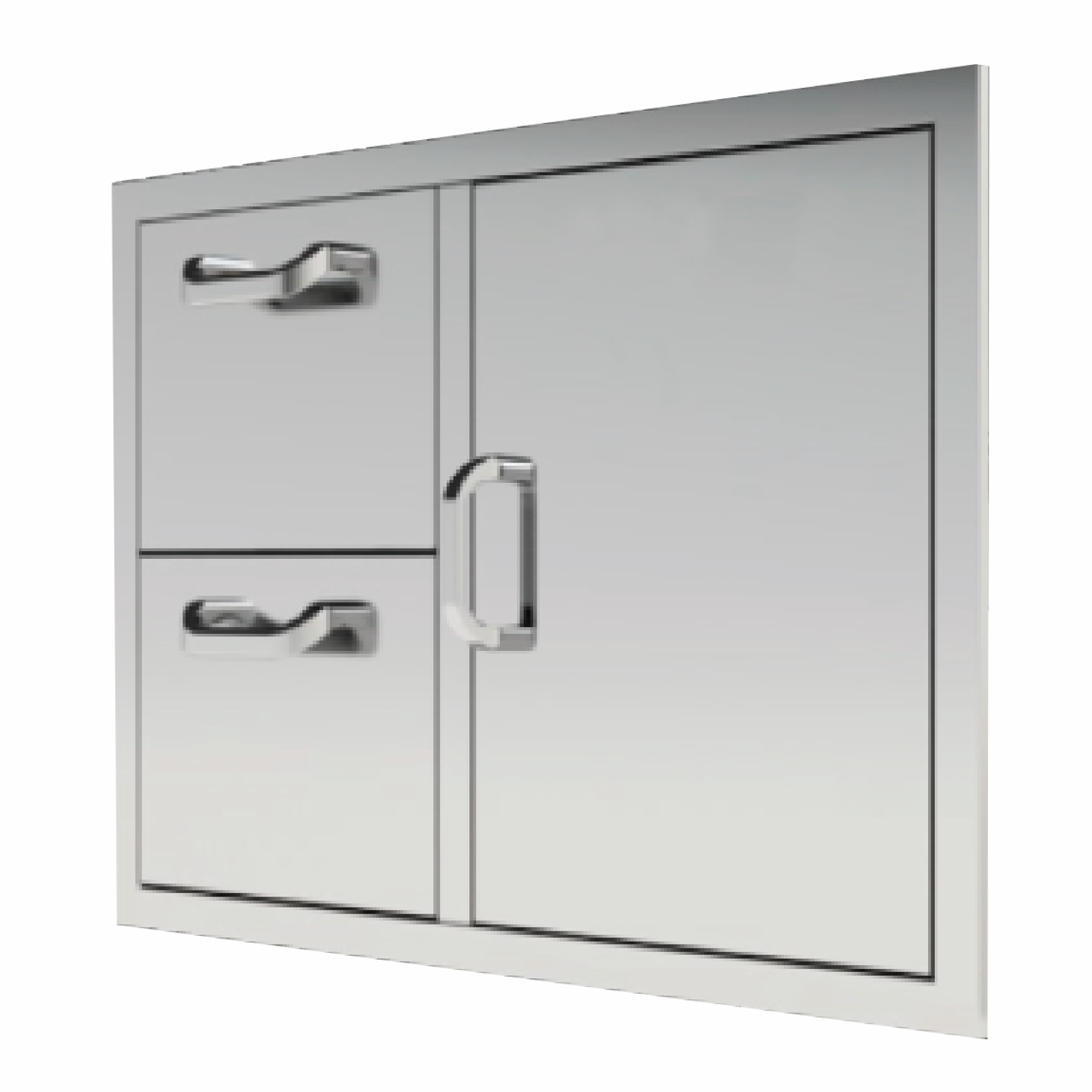 PCM: 260 Series 32 Access Door & Double Drawer Combo, Reversible