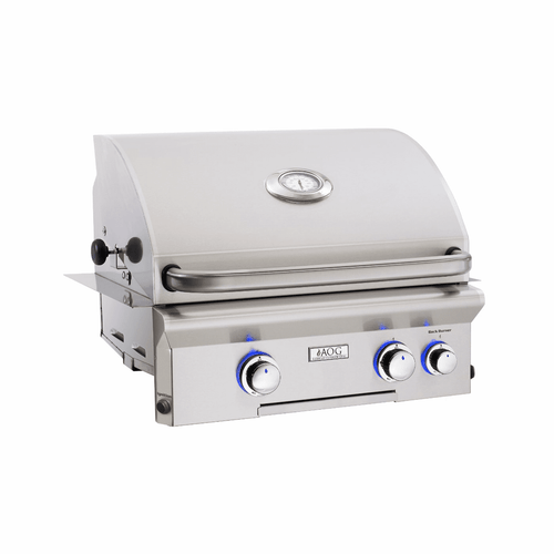 American Outdoor Grill L-Series 24-Inch 2-Burner Built-In Grill With Rotisserie