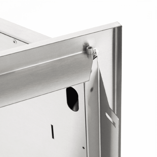 PCM 350H Series BBQ Door - 21 Inch Reversible Single Access Door