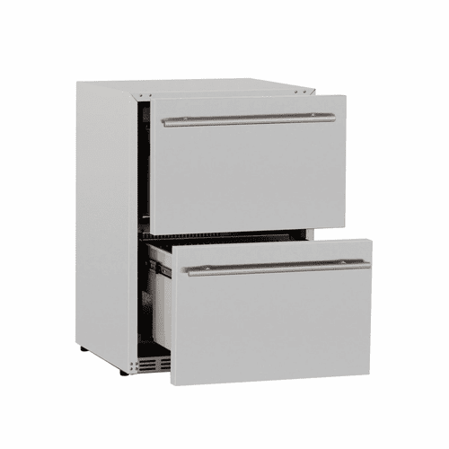Summerset 24" 5.3c Deluxe Outdoor Rated 2-Drawer Refrigerator
