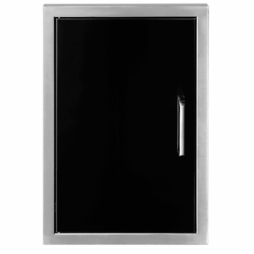 Wildfire Vertical Single Door 20" X 27" 304 Black SS