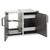 Fire Magic Premium Double Doors with Trash Tray & Dual Drawers 53930SC-12
