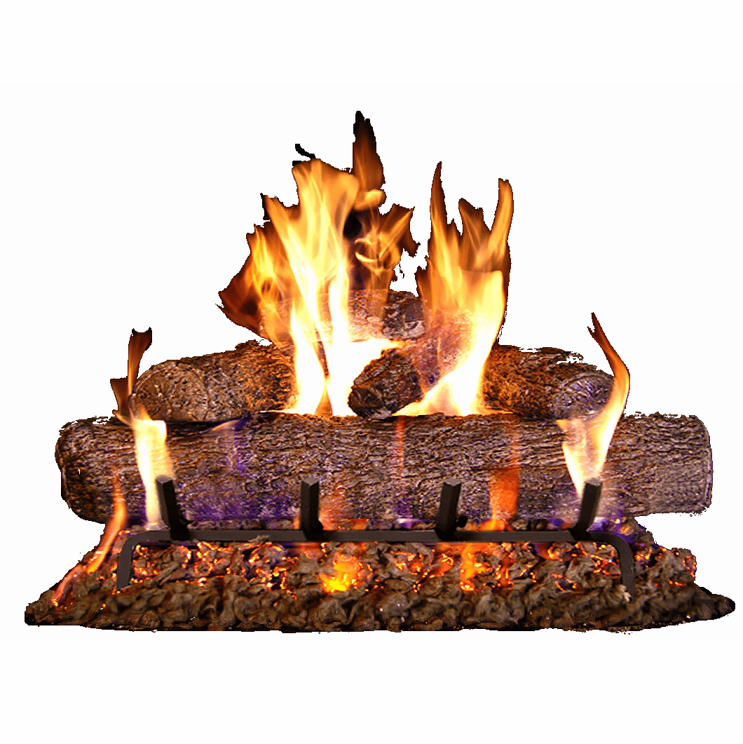 Fyreside Builder Vented Gas Logs Live Oak 18 inch 68YEP Propane