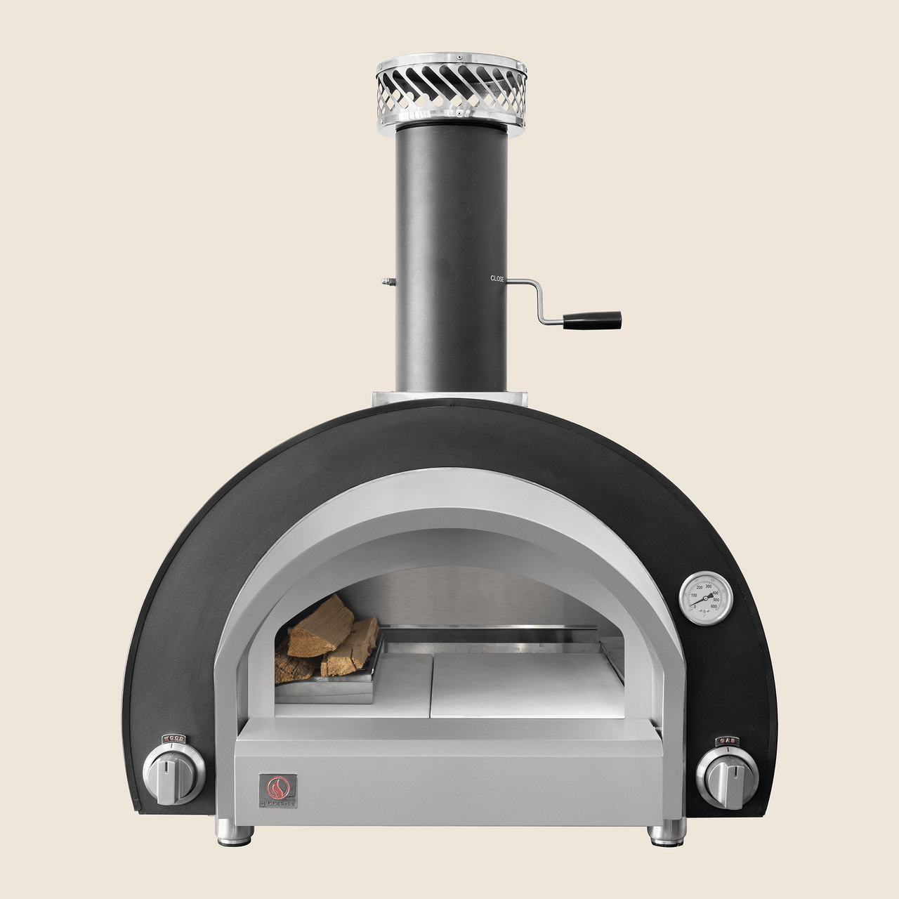Summerset Hybrid Pizza Oven Wood and Natural Gas Fired - AZ Grills