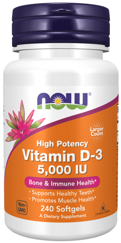 Viitamin D3 5000 IU 240 softgels