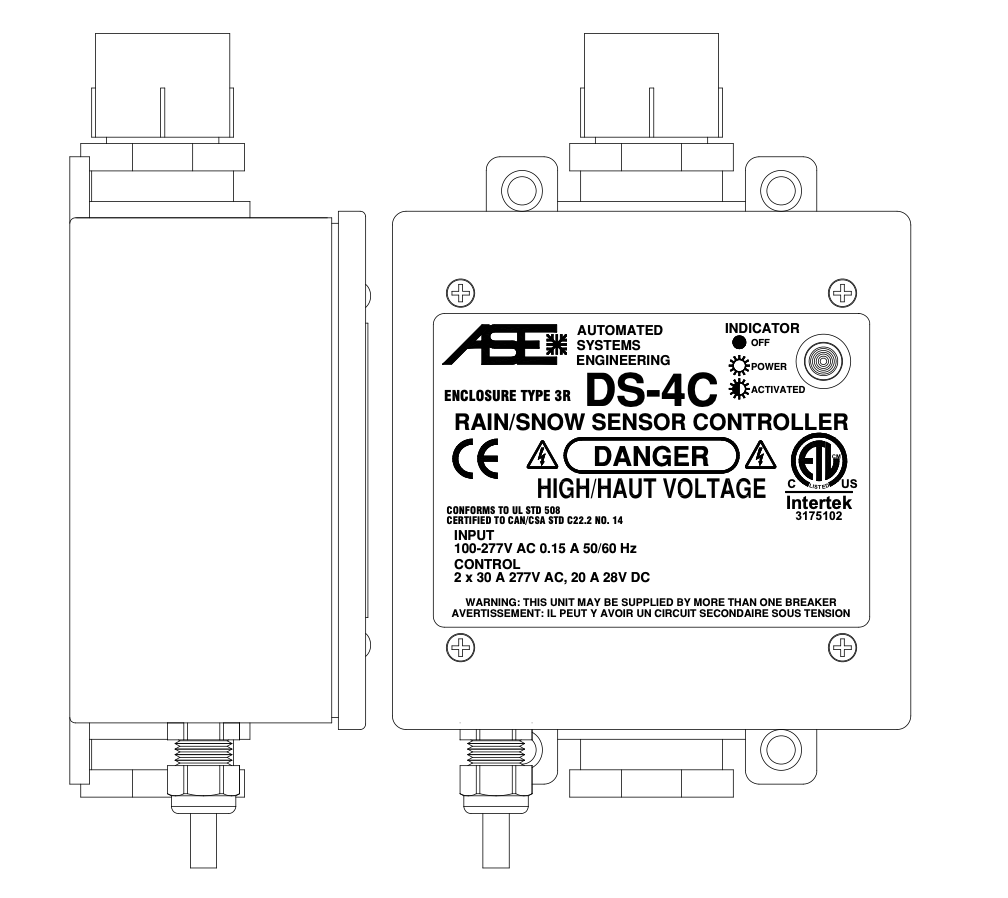 ASE DS-4C | Snow Melt Sensor | ZOT Supply