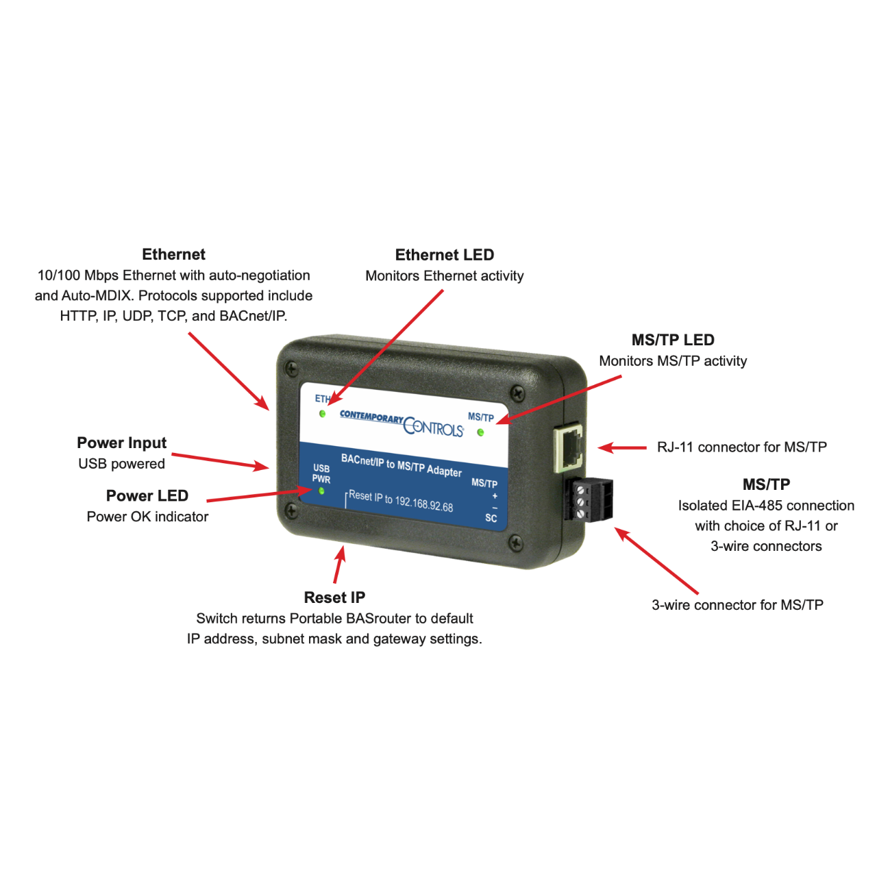 Contemporary Controls BASRTP-B | Portable BASrouter | ZOT Supply
