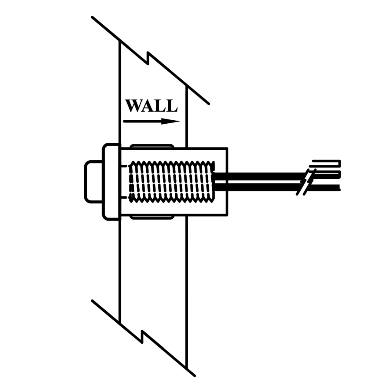 ACI A/CP-SBS | Stainless Steel Button Temperature Sensor | ZOT Supply