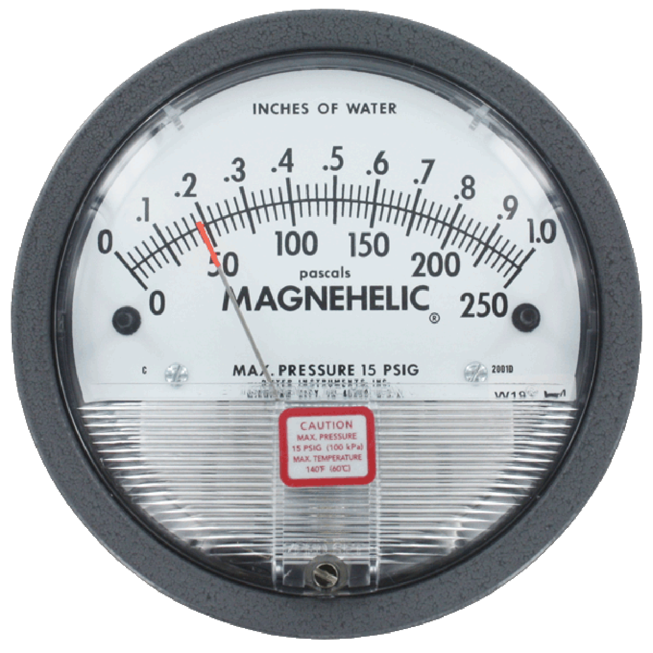 Dwyer社　MAGNEHELIC　差圧計　BOX型　工業系　インダストリアル Dwyer 2002D | Magnehelic Differential Pressure Gage | ZOT Supply