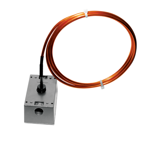 ACI A/1K-2W-A-100'-BB : Bendable Copper Averaging Temperature Sensor, 1K Platinum RTD (Two Wires), 100' Probe, Aluminum NEMA 3R Enclosure