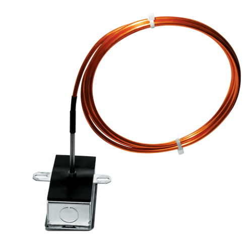 ACI A/1K-3W-A-8'-GD : Bendable Copper Averaging Temperature Sensor, 1K Platinum RTD (Three Wires), 8' Probe, Galvanized Steel Enclosure