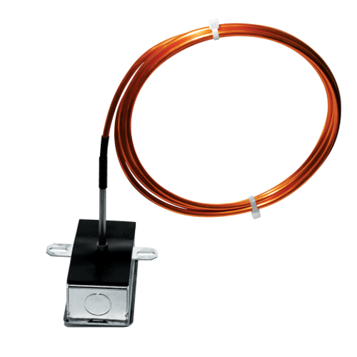ACI A/TT1K-A-8'-4-GD : Bendable Copper Averaging Temperature Sensor, Temperature Transmitter  4-20 mA Output, 8' Probe, Galvanized Steel Enclosure