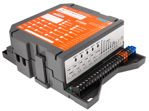 Prolon PL-C1050-HU : Humidity Controller, 2 Digital Outputs, 1 Analog Output, 3 Analog Inputs, 1 Digital Input, Modbus RTU (RS485)