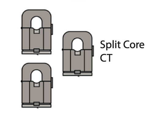 Senva CTSC01075 : 75A x 10mm Window Split Core Current Transformer, 250mm 300V AWG24 lead with Molex Connector